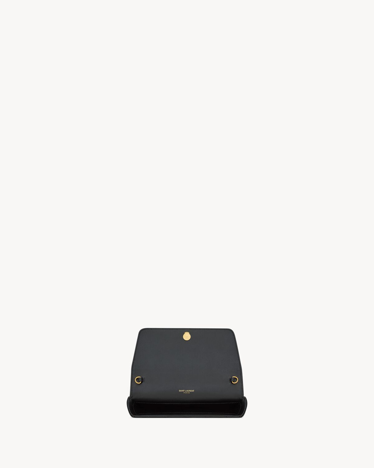 YSL Gaby Chain Phone Holder in Patent Leather - Image 3